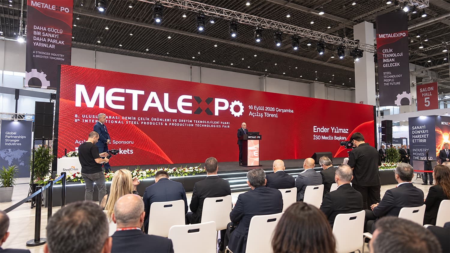 METAL EXPO Eurasia 2026 İstanbul’da açıldı