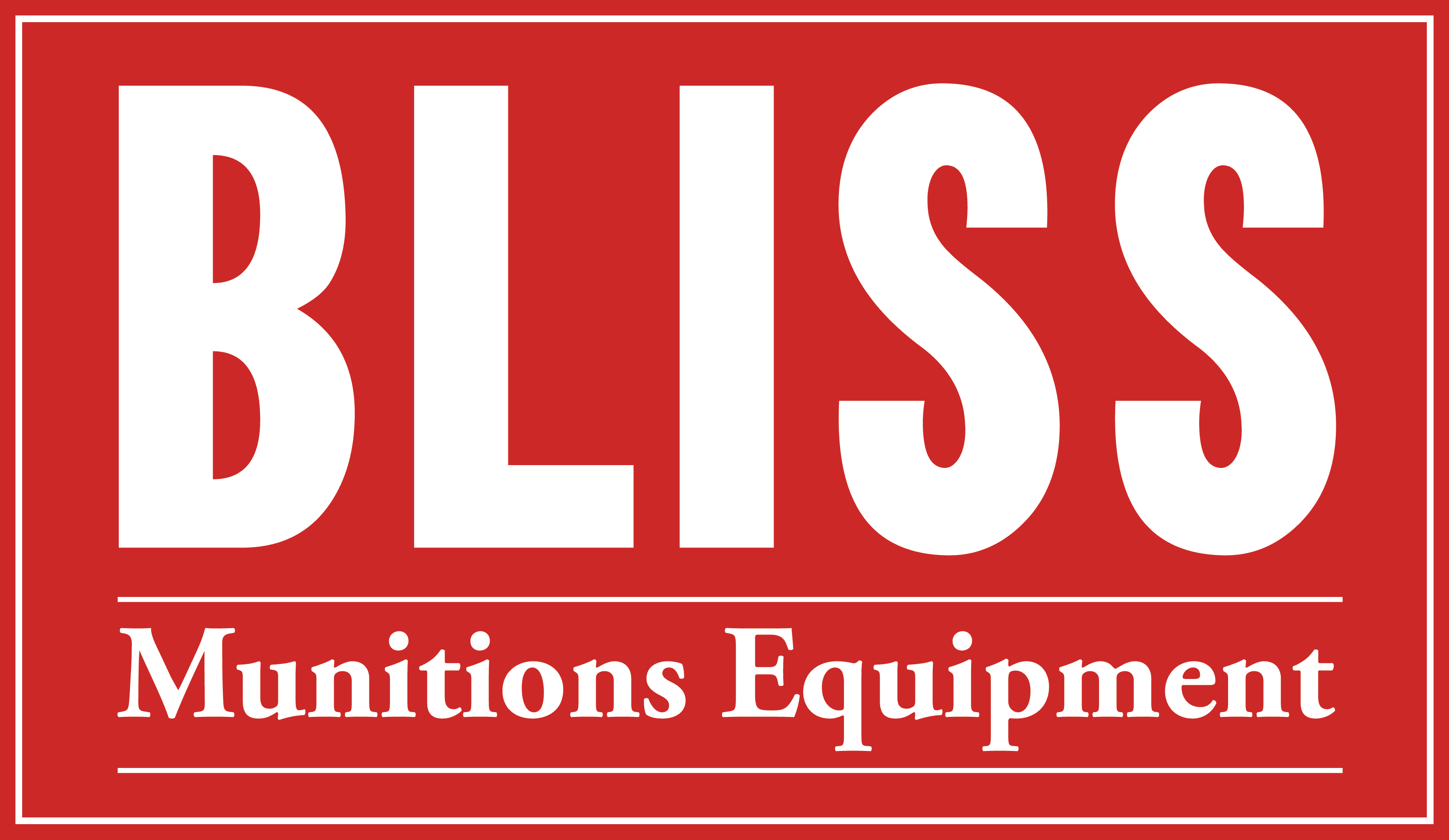 BLISS MUNITIONS EQUIPMENT