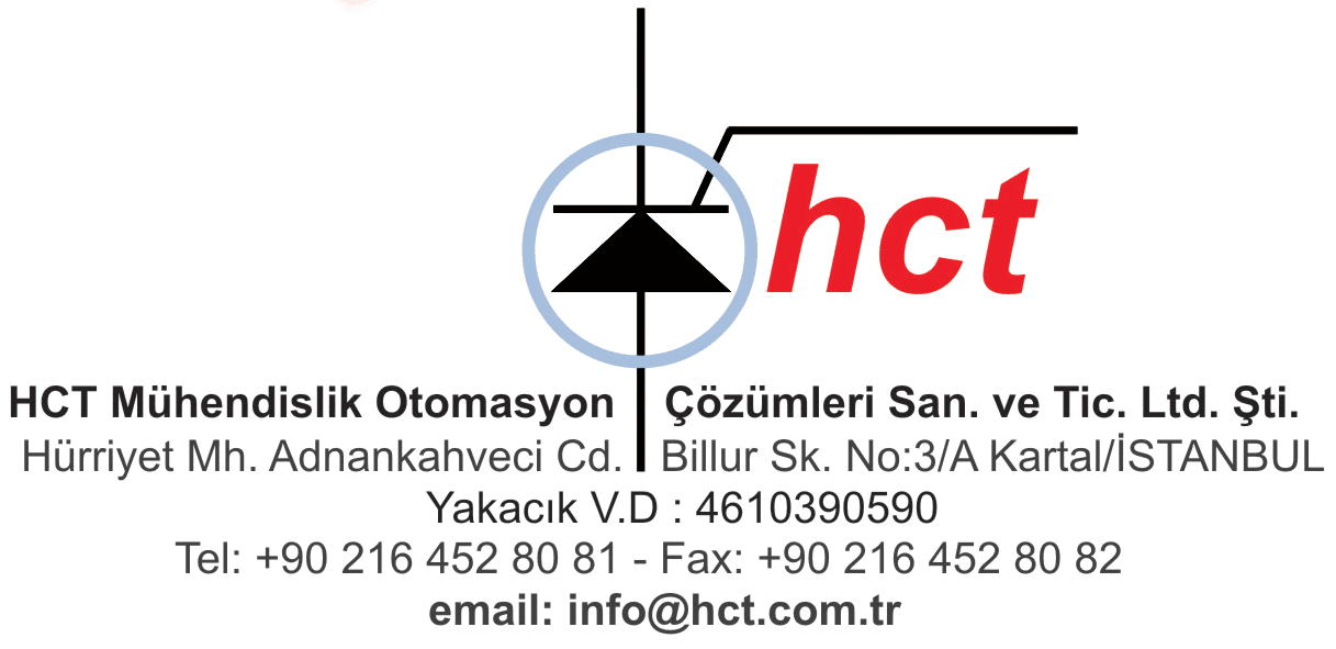 HCT MÜHENDİSLİK OTOMASYON ÇÖZ SAN VE TİC LTD ŞTİ